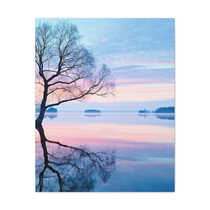Serene Sunset Landscape - Modern Oasis Sensory Design & Art Studio - Canvas