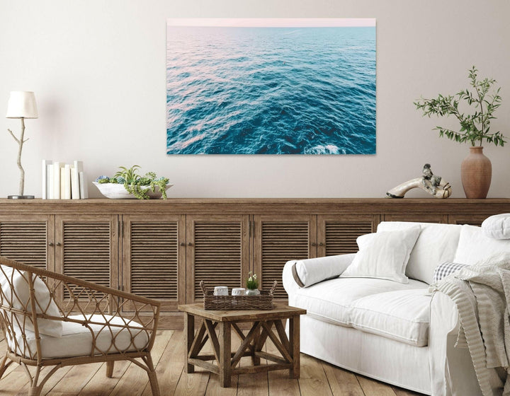 Ocean Waves Metal Art - Modern Oasis Sensory Design & Art Studio - Home Decor
