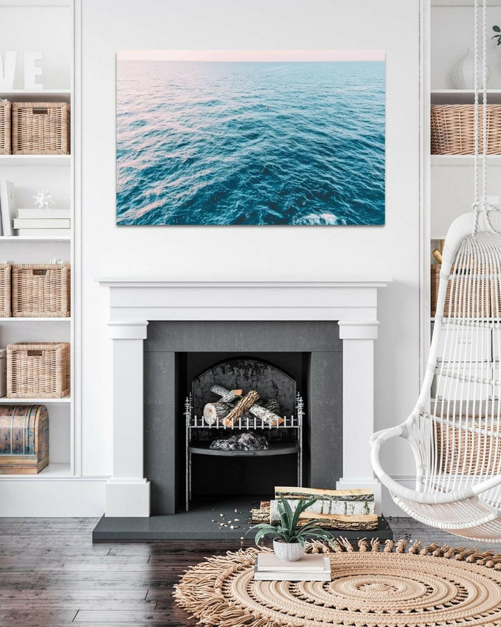 Ocean Waves Metal Art - Modern Oasis Sensory Design & Art Studio - Home Decor