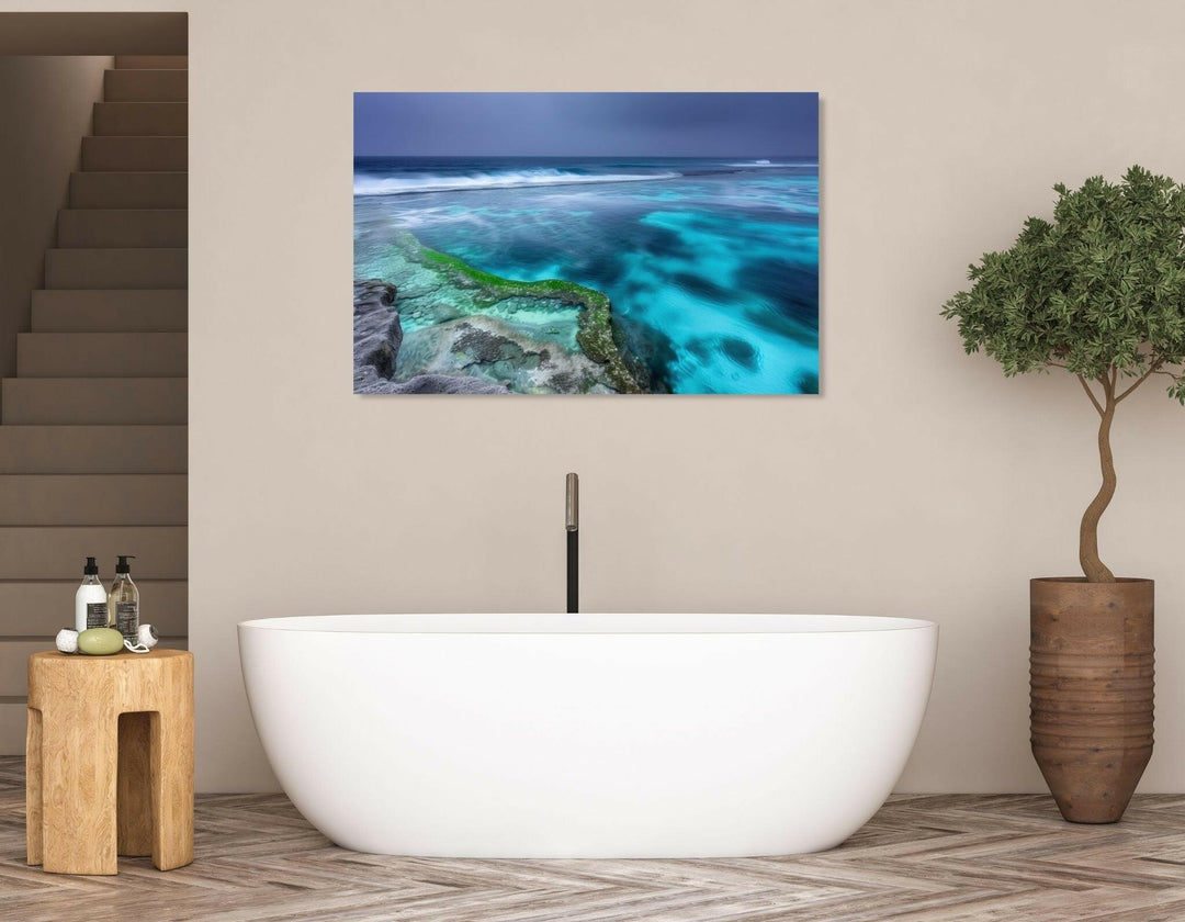 Serene Ocean Waves - Modern Oasis Sensory Design & Art Studio - Canvas