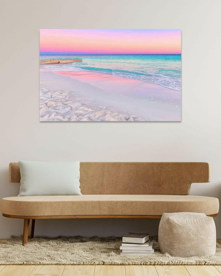 Beach Sunset - Modern Oasis Sensory Design & Art Studio - Canvas