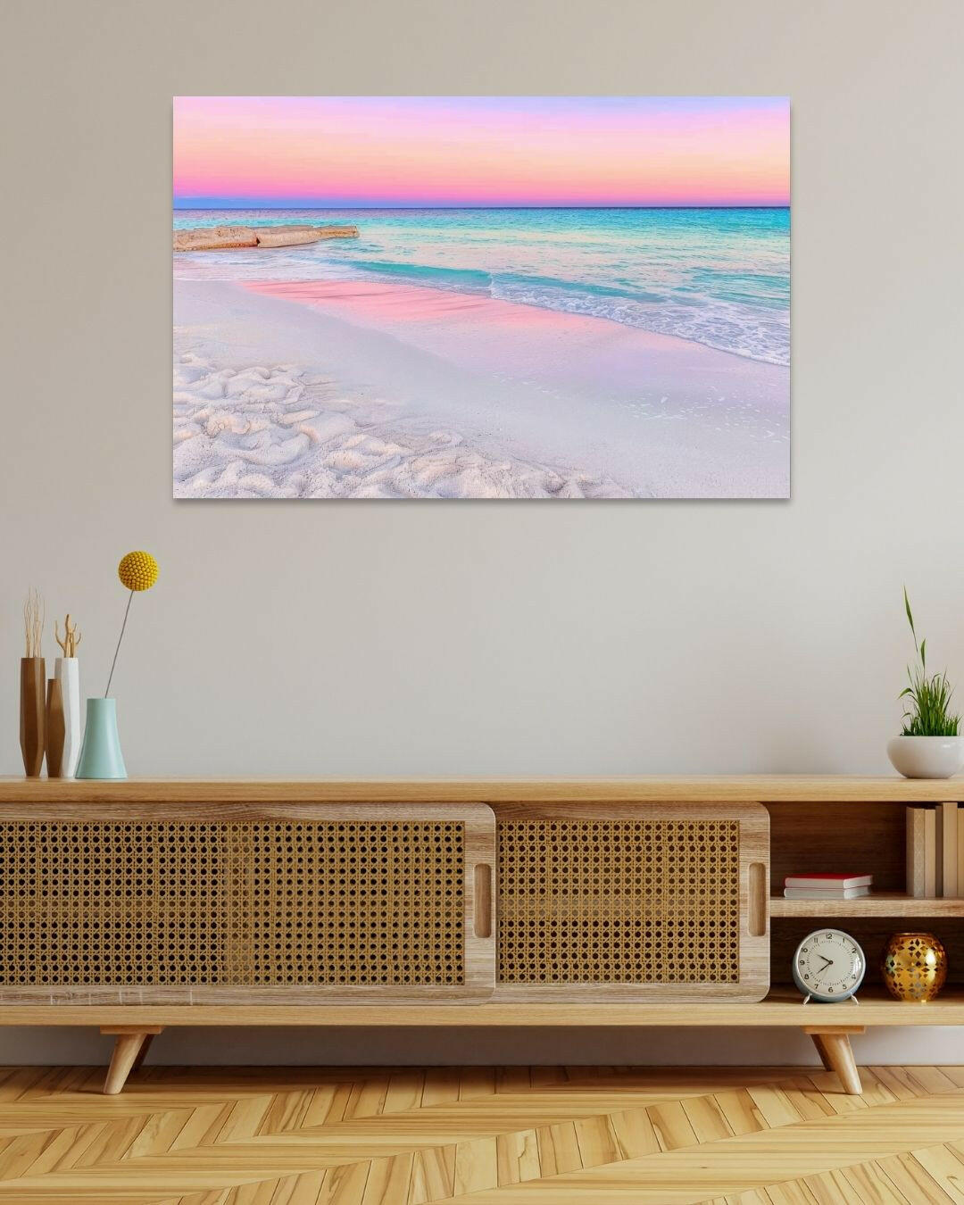 Beach Sunset - Modern Oasis Sensory Design & Art Studio - Canvas