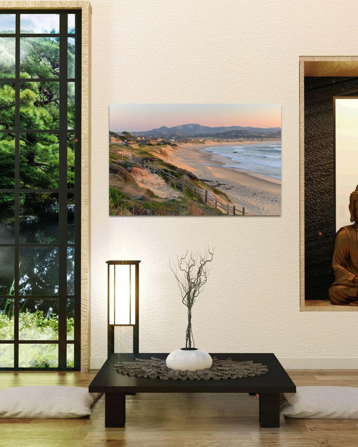 Coastal Landscape Metal Art - Modern Oasis Sensory Design & Art Studio - Home Decor