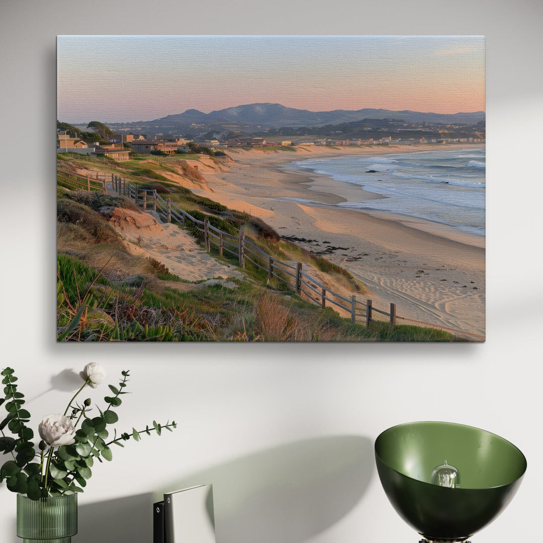 Coastal Landscape - Modern Oasis Sensory Design & Art Studio - Canvas
