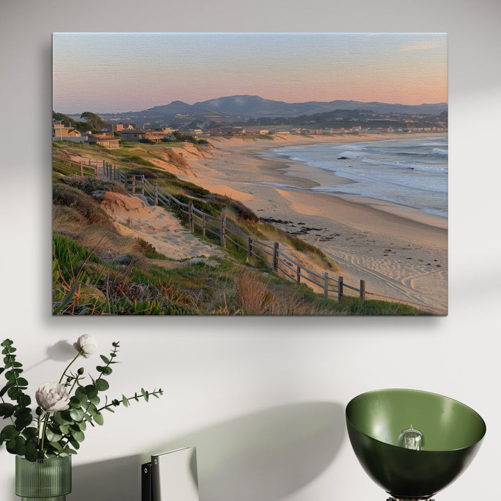 Coastal Landscape - Modern Oasis Sensory Design & Art Studio - Canvas