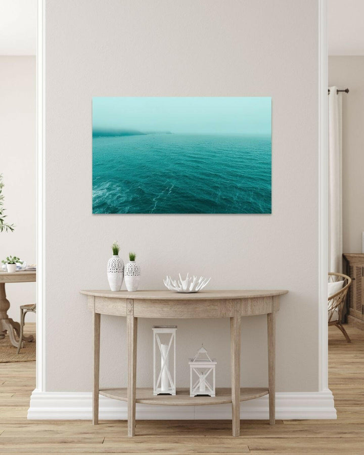 Aqua Ocean Metal Art - Modern Oasis Sensory Design & Art Studio - Home Decor