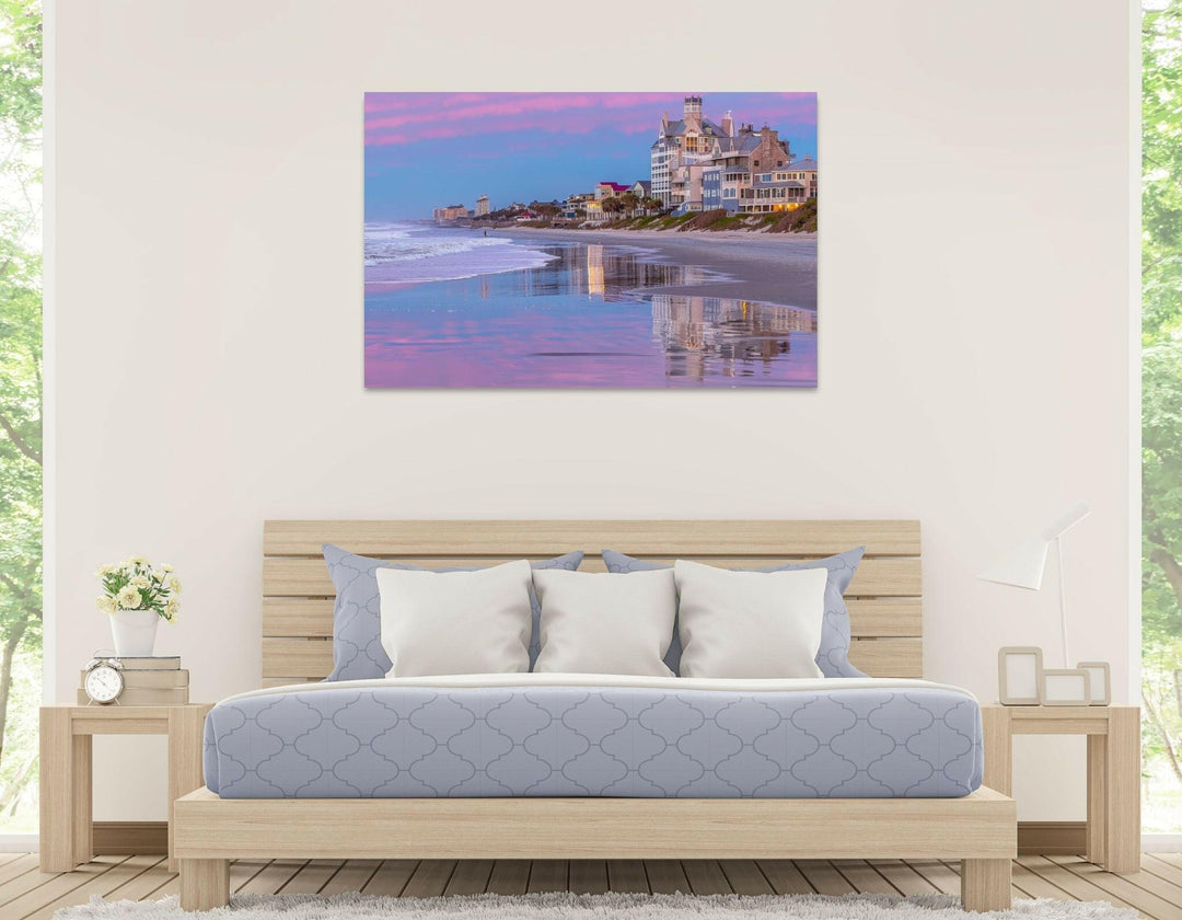 Coastal Sunset Metal Art - Modern Oasis Sensory Design & Art Studio - Home Decor