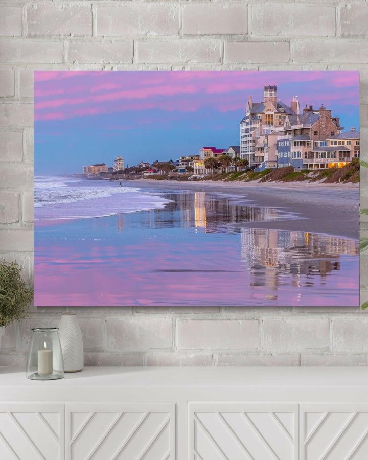 Coastal Sunset - Modern Oasis Sensory Design & Art Studio - Canvas