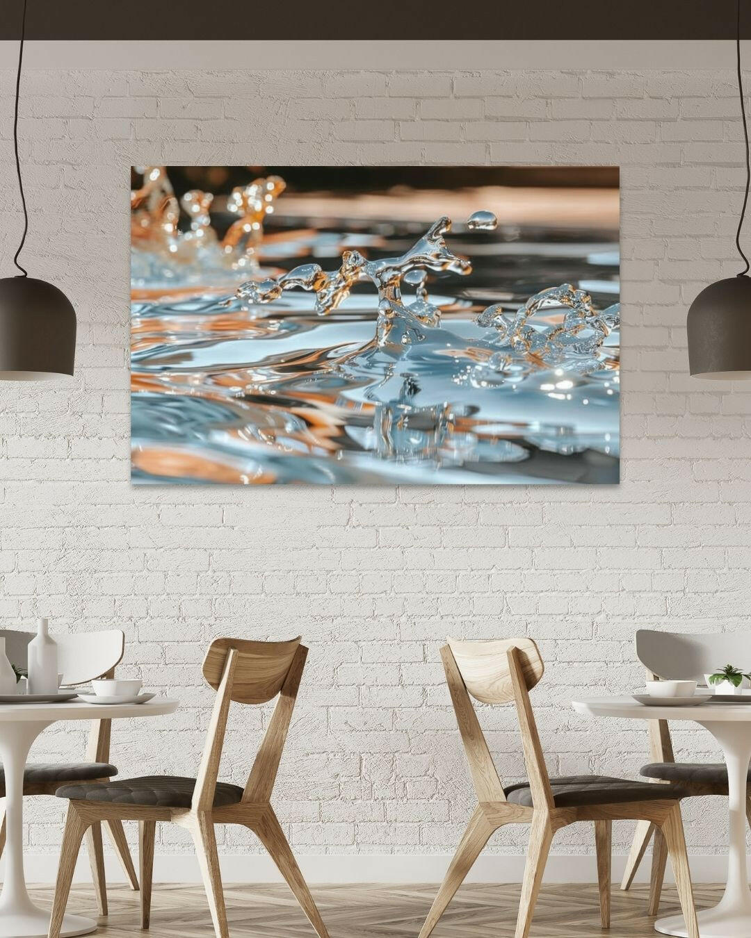 Water Reflections - Modern Oasis Sensory Design & Art Studio - Canvas