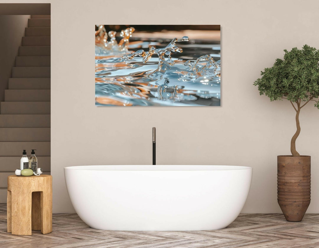 Water Reflections - Modern Oasis Sensory Design & Art Studio - Canvas