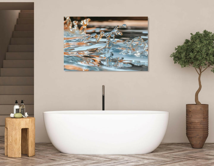 Water Reflections - Modern Oasis Sensory Design & Art Studio - Canvas