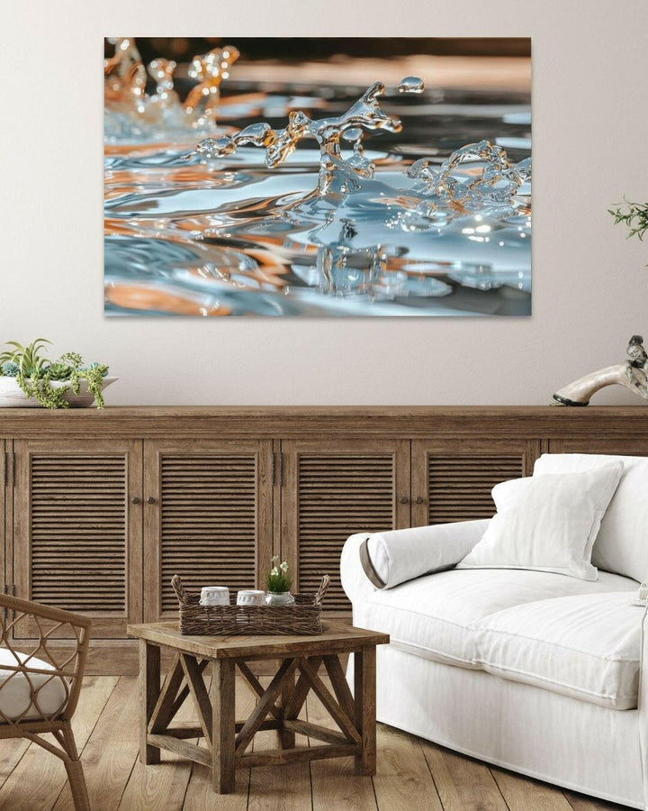 Water Reflections - Modern Oasis Sensory Design & Art Studio - Canvas