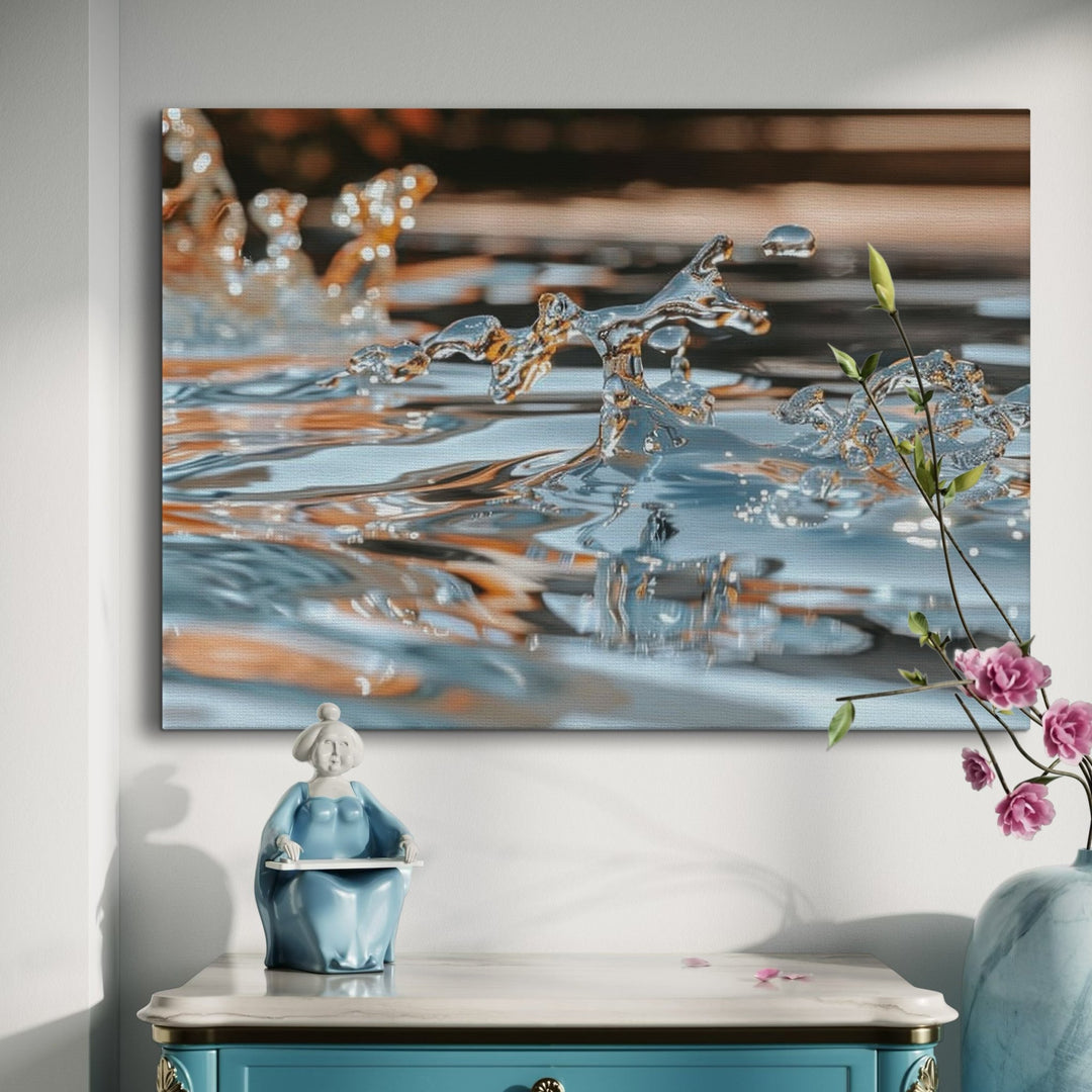 Water Reflections - Modern Oasis Sensory Design & Art Studio - Canvas