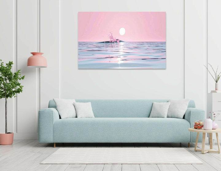 Serene Ocean Wave - Modern Oasis Sensory Design & Art Studio - Canvas