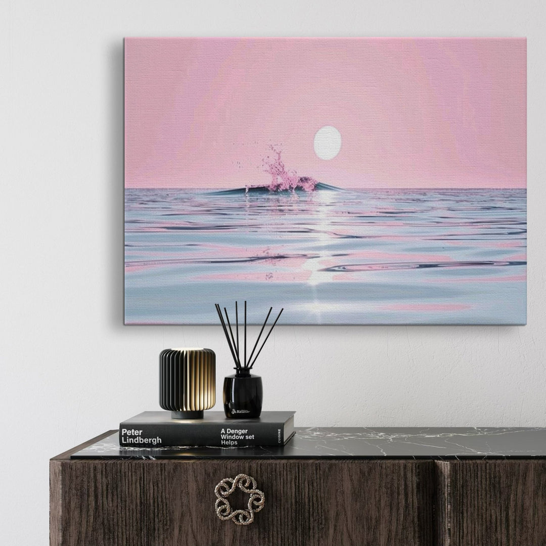 Serene Ocean Wave - Modern Oasis Sensory Design & Art Studio - Canvas