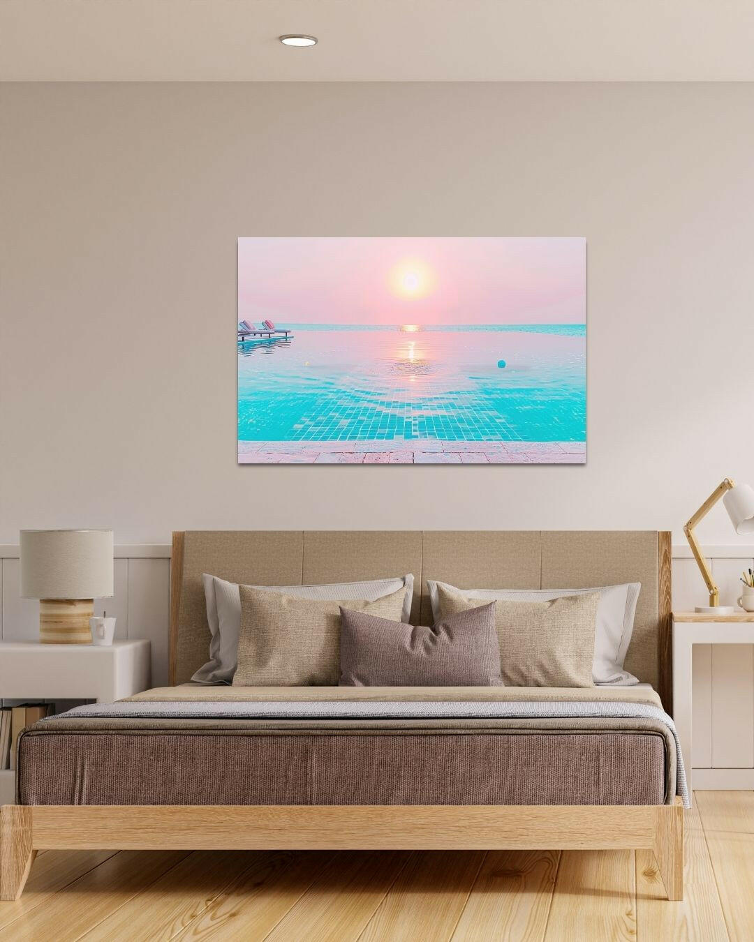 Tranquil Sunset - Modern Oasis Sensory Design & Art Studio - Canvas