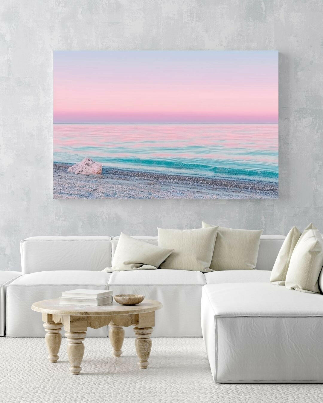 Coastal Calm Metal Art - Modern Oasis Sensory Design & Art Studio - Home Decor