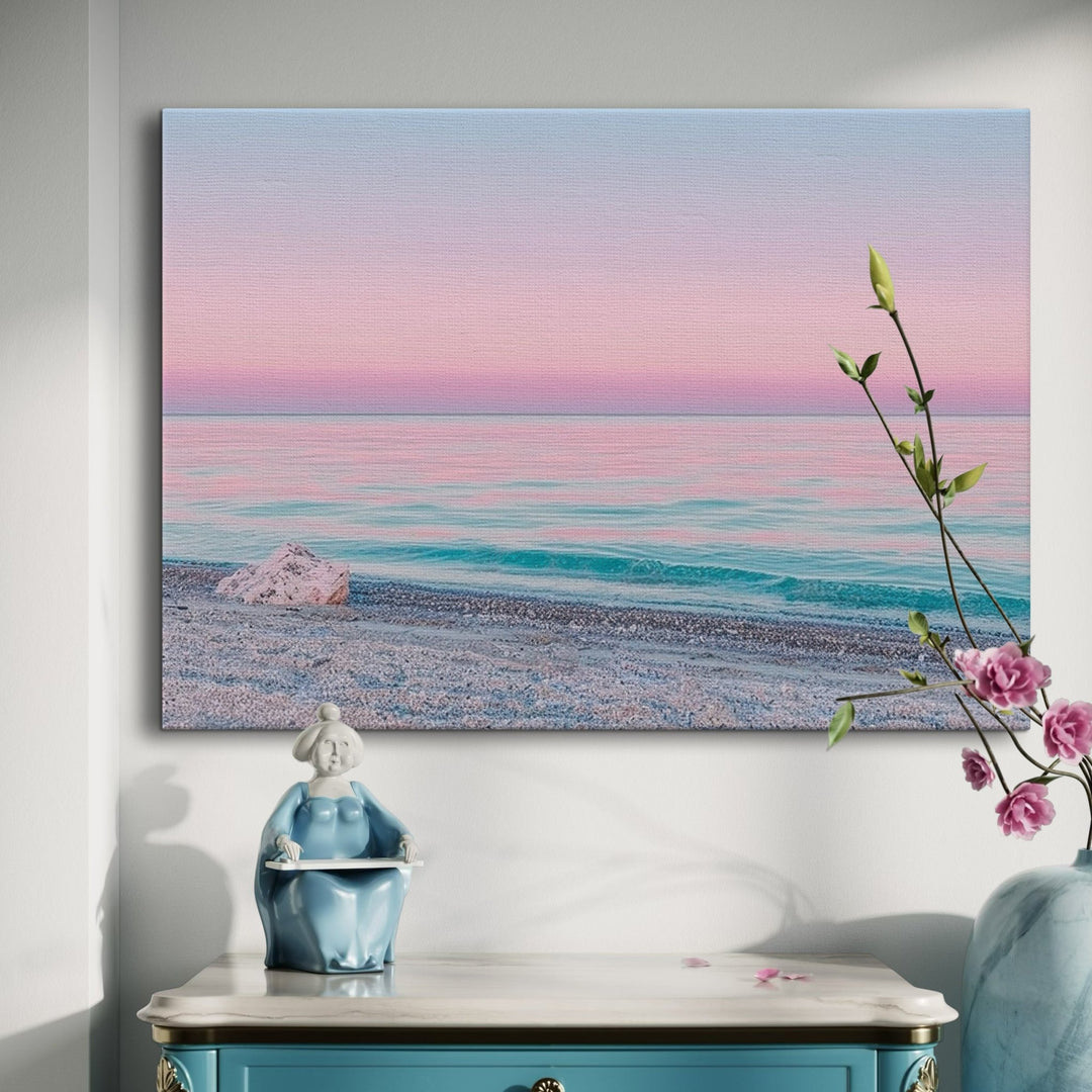 Coastal Calm - Modern Oasis Sensory Design & Art Studio - Canvas