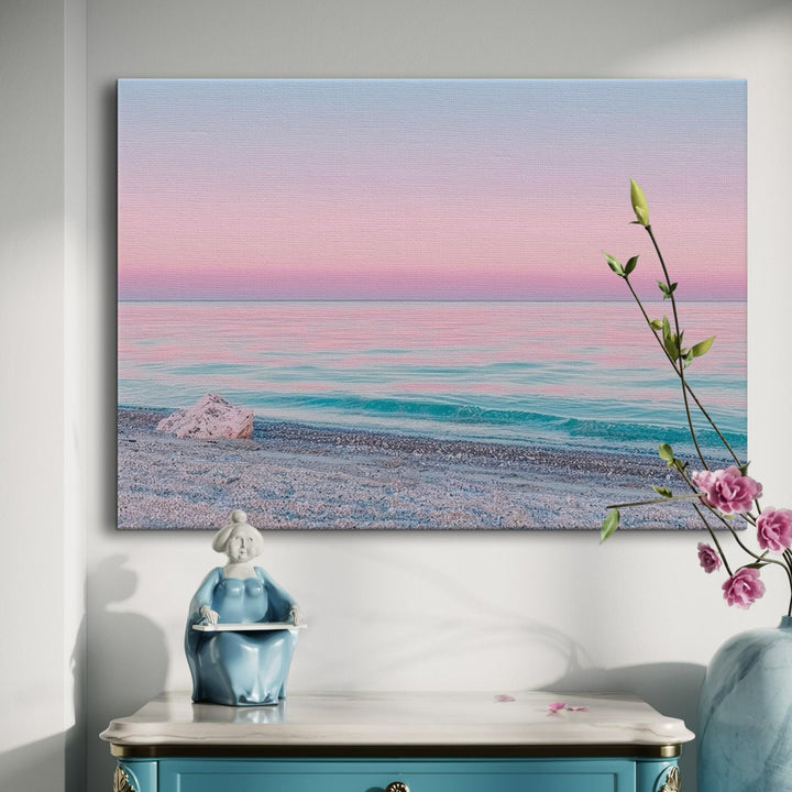 Coastal Calm - Modern Oasis Sensory Design & Art Studio - Canvas