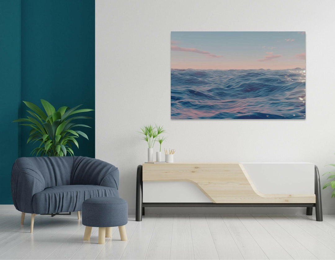 Serene Ocean - Modern Oasis Sensory Design & Art Studio - Canvas