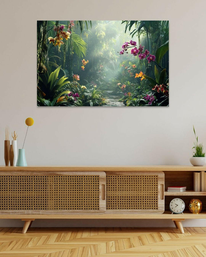 Jungle Oasis Metal Art - Modern Oasis Sensory Design & Art Studio - Home Decor
