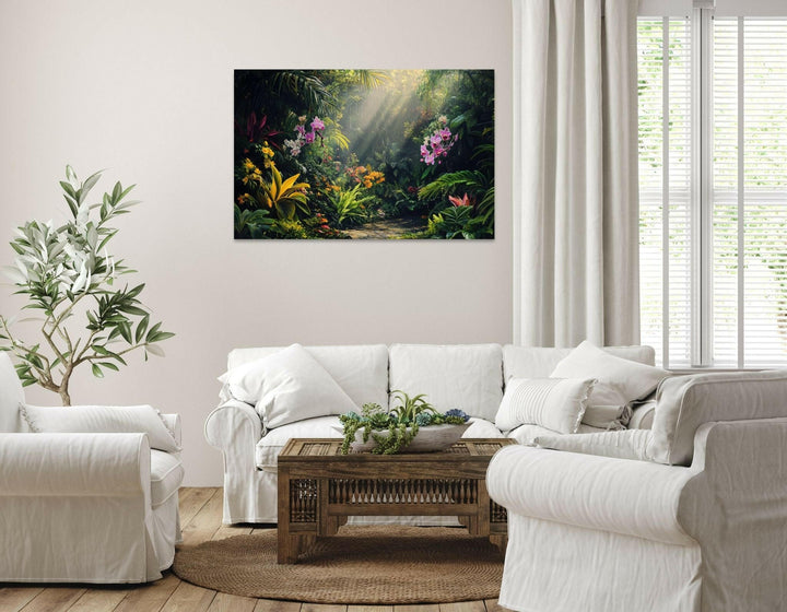 Floral Jungle Metal Art - Modern Oasis Sensory Design & Art Studio - Home Decor