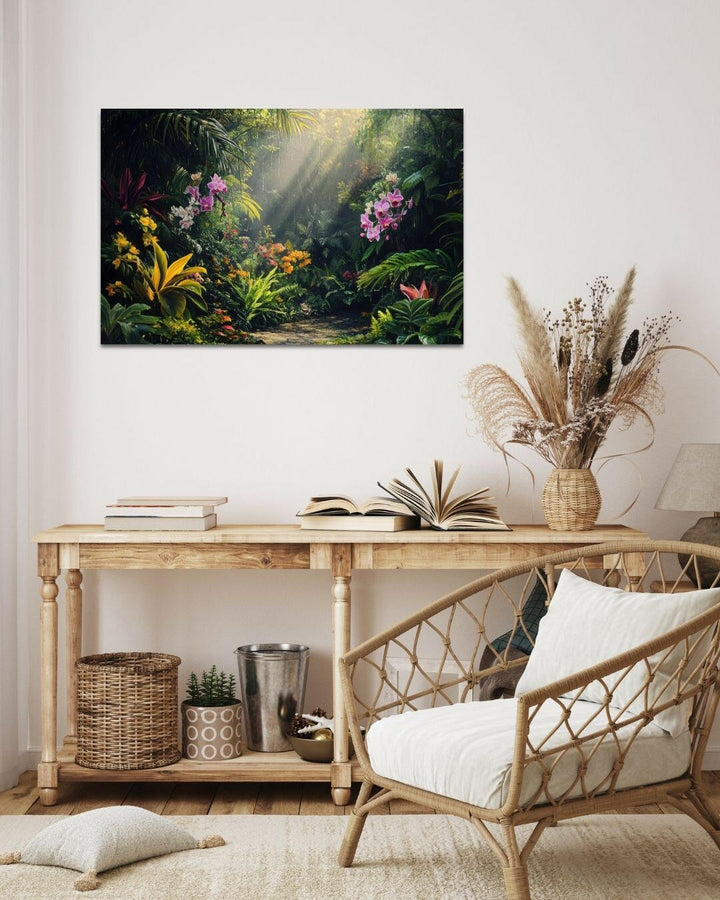 Floral Jungle Metal Art - Modern Oasis Sensory Design & Art Studio - Home Decor