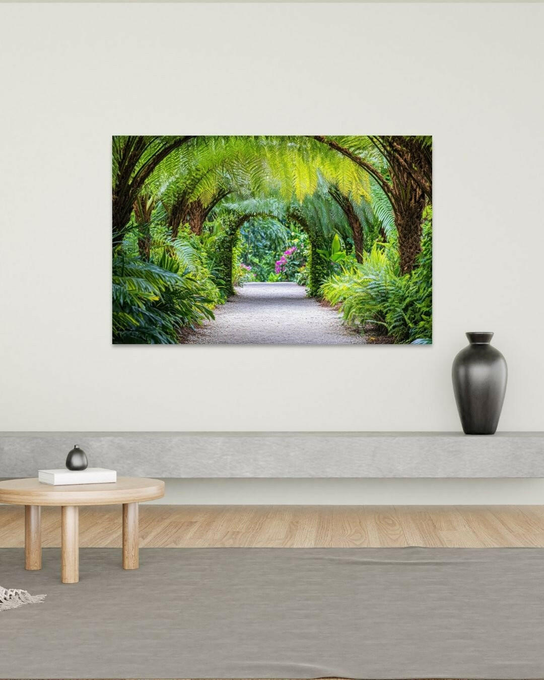 Tropical Pathway Metal Art - Modern Oasis Sensory Design & Art Studio - Home Decor