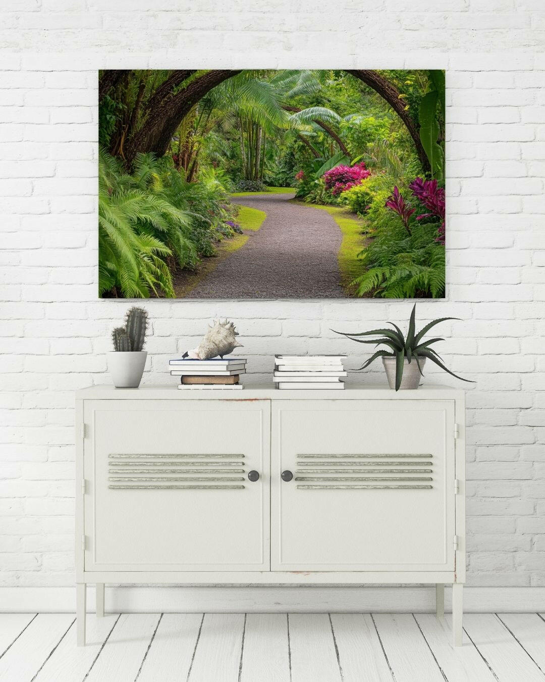 Serene Jungle Metal Art - Modern Oasis Sensory Design & Art Studio - Home Decor