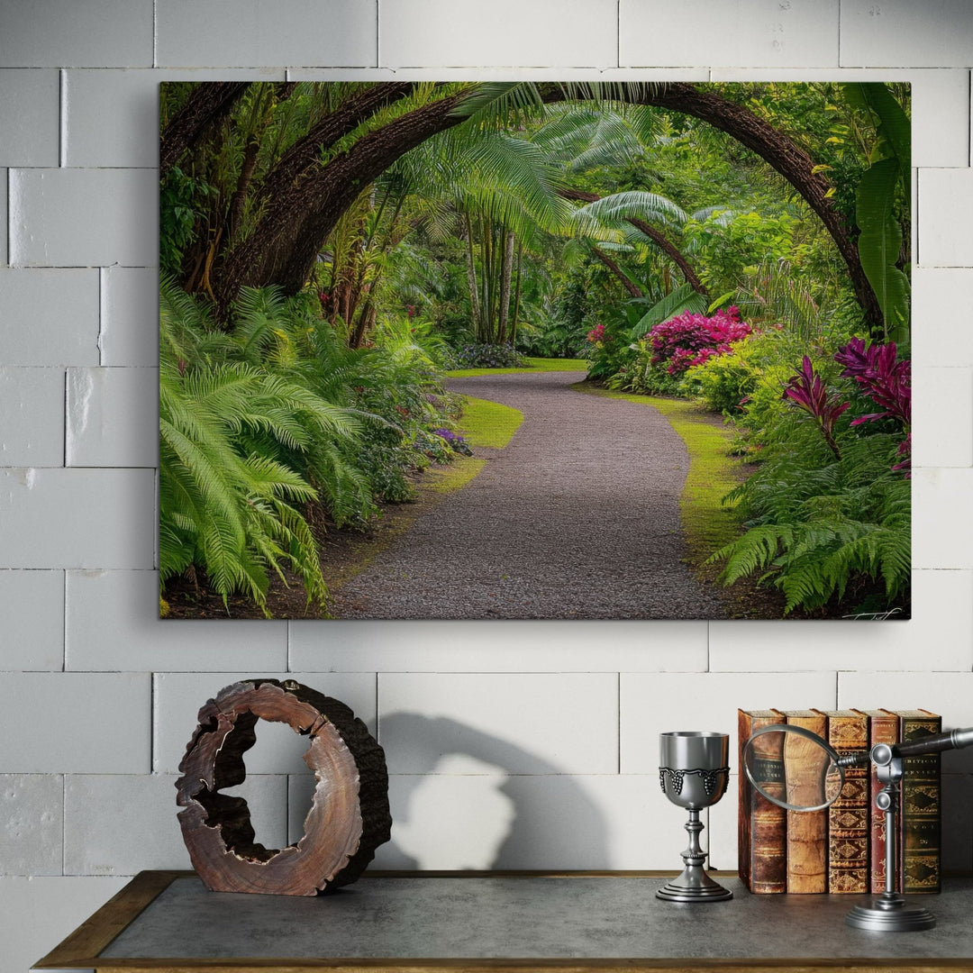 Serene Garden - Modern Oasis Sensory Design & Art Studio - Canvas