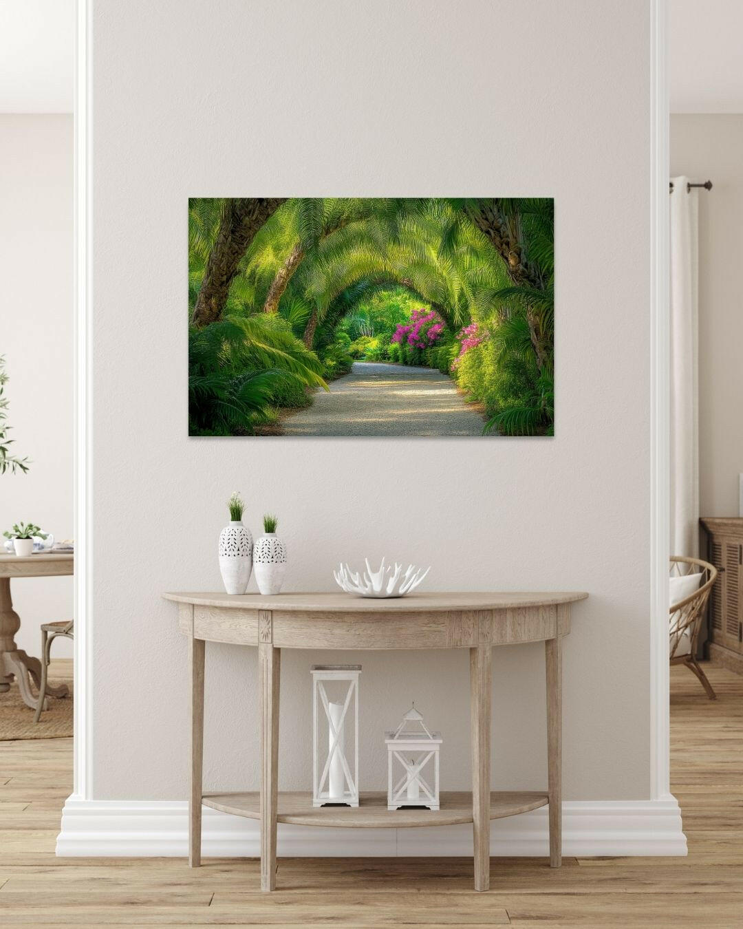 Botanical Pathway Metal Art - Modern Oasis Sensory Design & Art Studio - Home Decor
