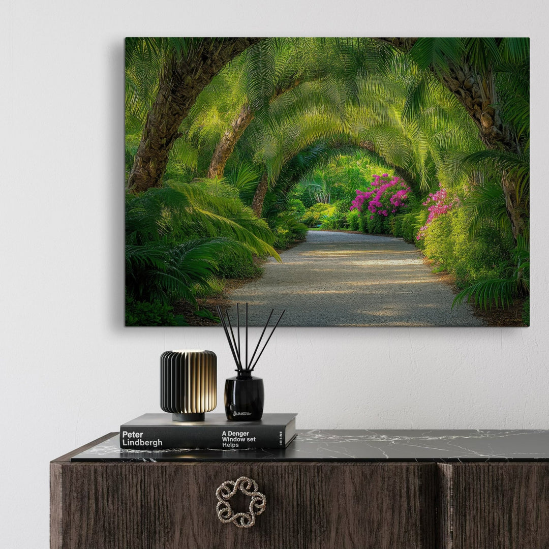 Botanical Pathway - Modern Oasis Sensory Design & Art Studio - Canvas