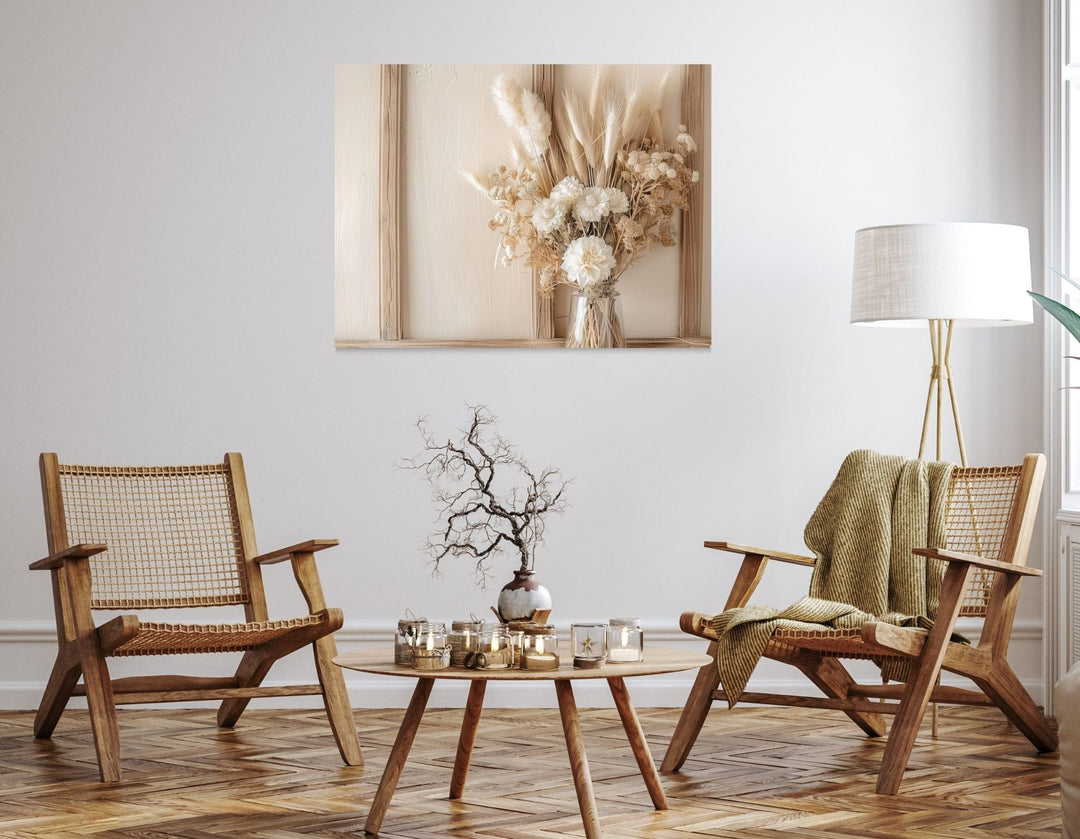 Flowers Elegance Forever - Modern Oasis Sensory Design & Art Studio - Canvas
