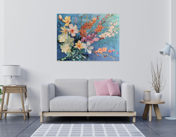 Floral Touch Metal Art - Modern Oasis Sensory Design & Art Studio - Home Decor