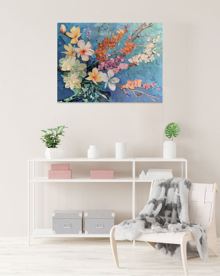 Floral Touch - Modern Oasis Sensory Design & Art Studio - Canvas