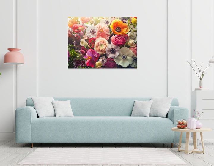 Floral Haze - Modern Oasis Sensory Design & Art Studio - Canvas