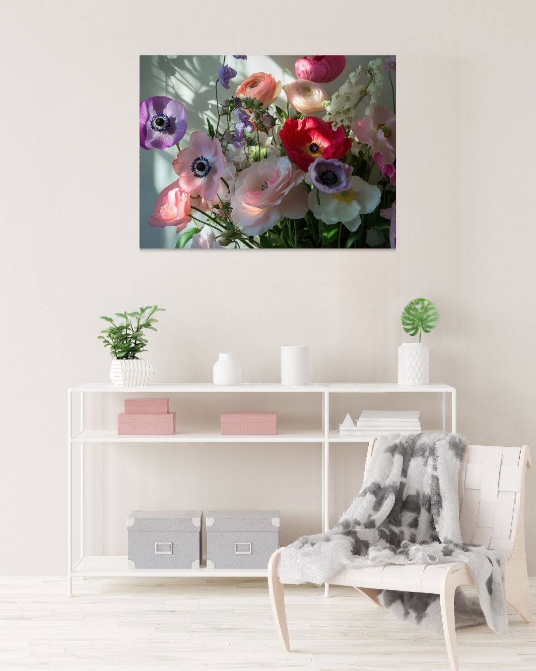 Floral Ray - Modern Oasis Sensory Design & Art Studio - Canvas
