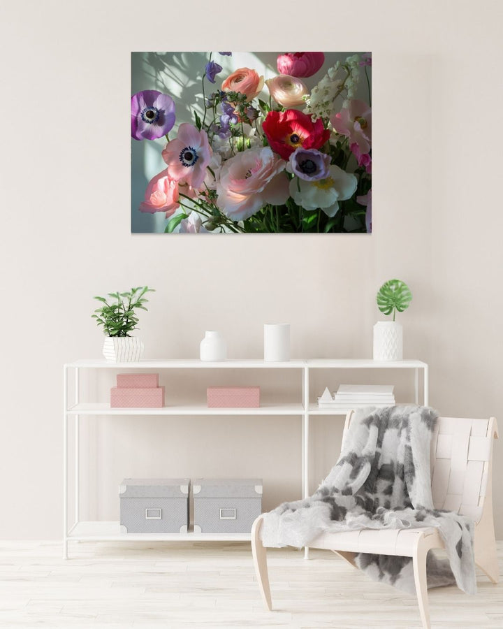 Floral Ray - Modern Oasis Sensory Design & Art Studio - Canvas