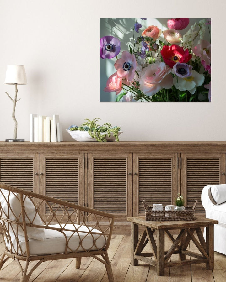 Floral Ray - Modern Oasis Sensory Design & Art Studio - Canvas