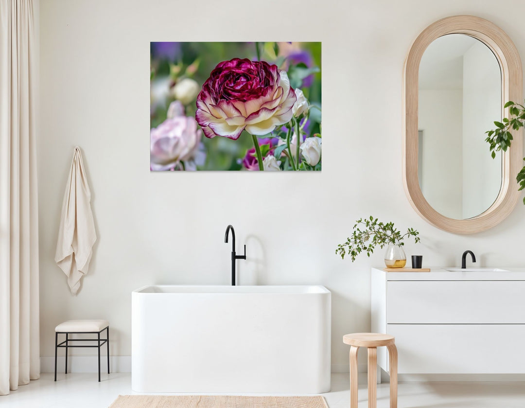 Rose Incognito Metal Art - Modern Oasis Sensory Design & Art Studio - Home Decor