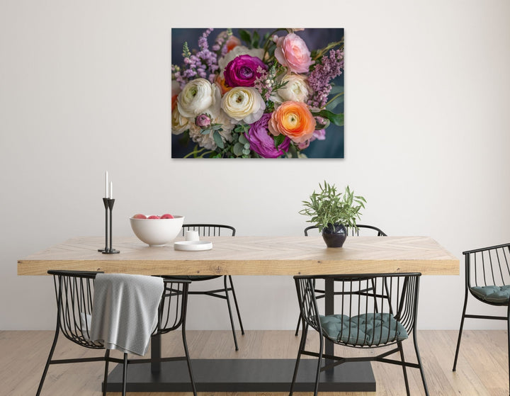 Peony Elegance - Modern Oasis Sensory Design & Art Studio - Canvas