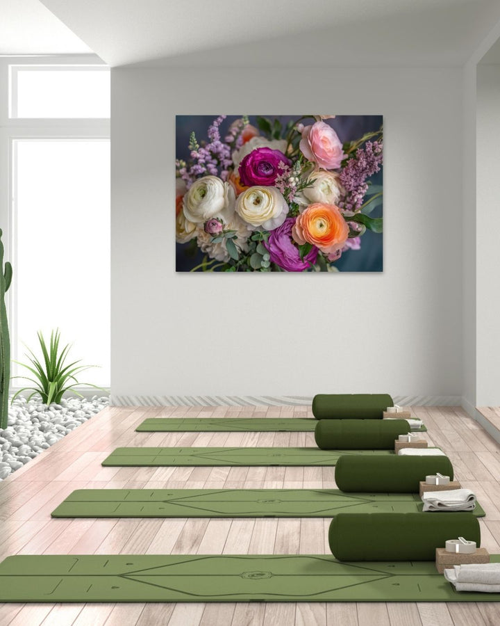 Peony Elegance - Modern Oasis Sensory Design & Art Studio - Canvas