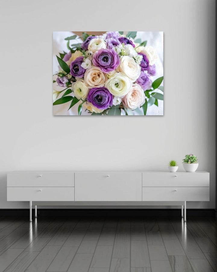 Purple Rain - Modern Oasis Sensory Design & Art Studio - Canvas