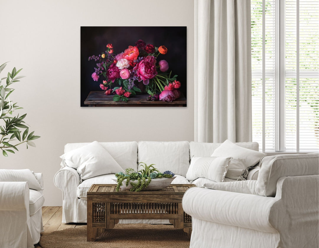 Floral Vibe Metal Art - Modern Oasis Sensory Design & Art Studio - Home Decor