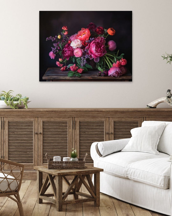 Floral Vibe - Modern Oasis Sensory Design & Art Studio - Canvas