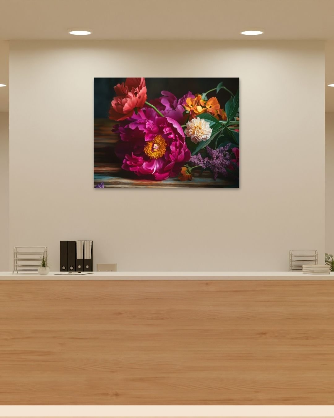 Floral Pop - Modern Oasis Sensory Design & Art Studio - Canvas