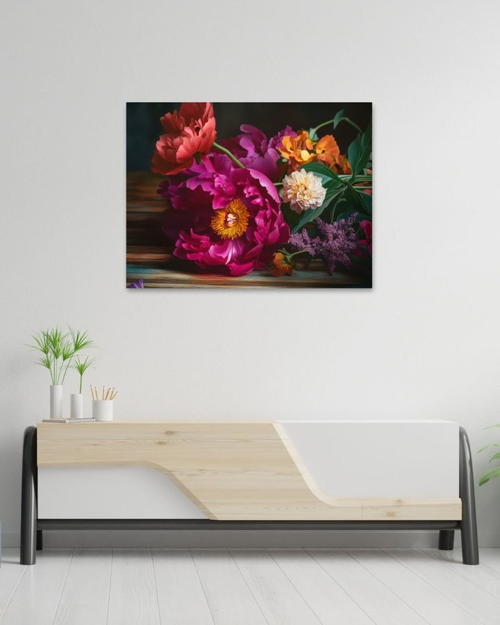 Floral Pop - Modern Oasis Sensory Design & Art Studio - Canvas