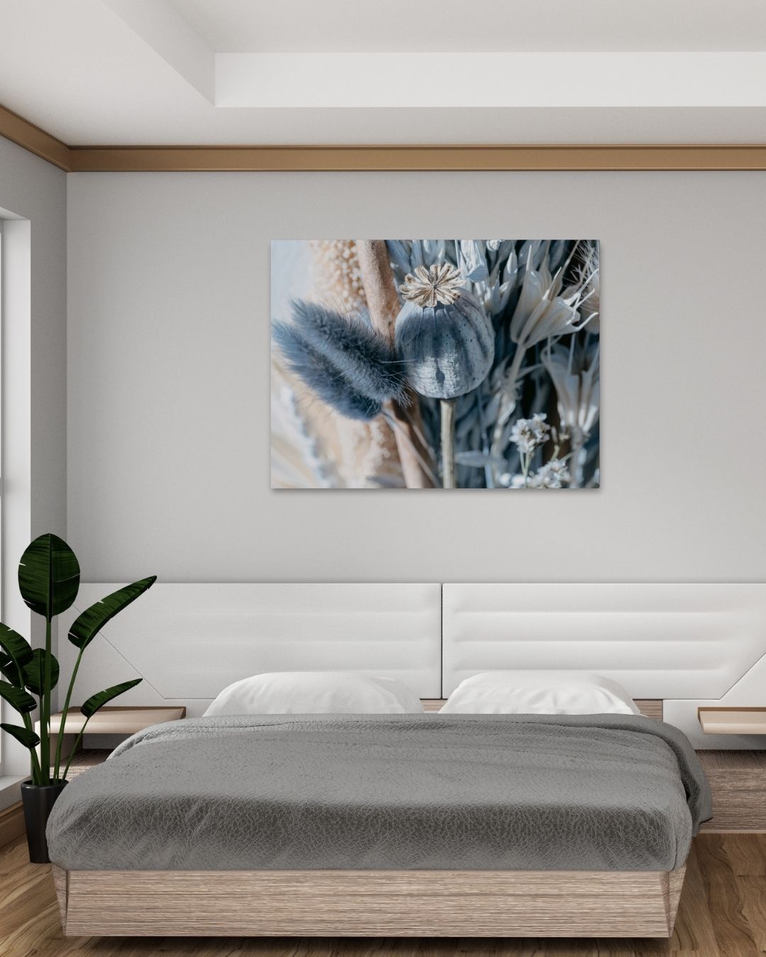 True Blue - Modern Oasis Sensory Design & Art Studio - Canvas