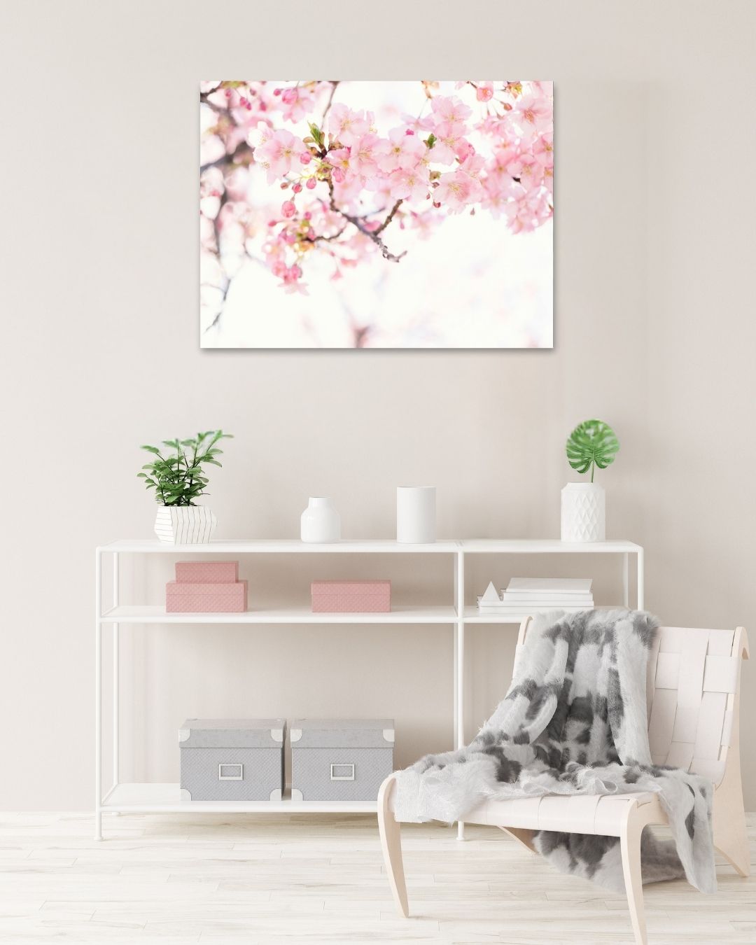 Tranquil Blossom - Modern Oasis Sensory Design & Art Studio - Canvas