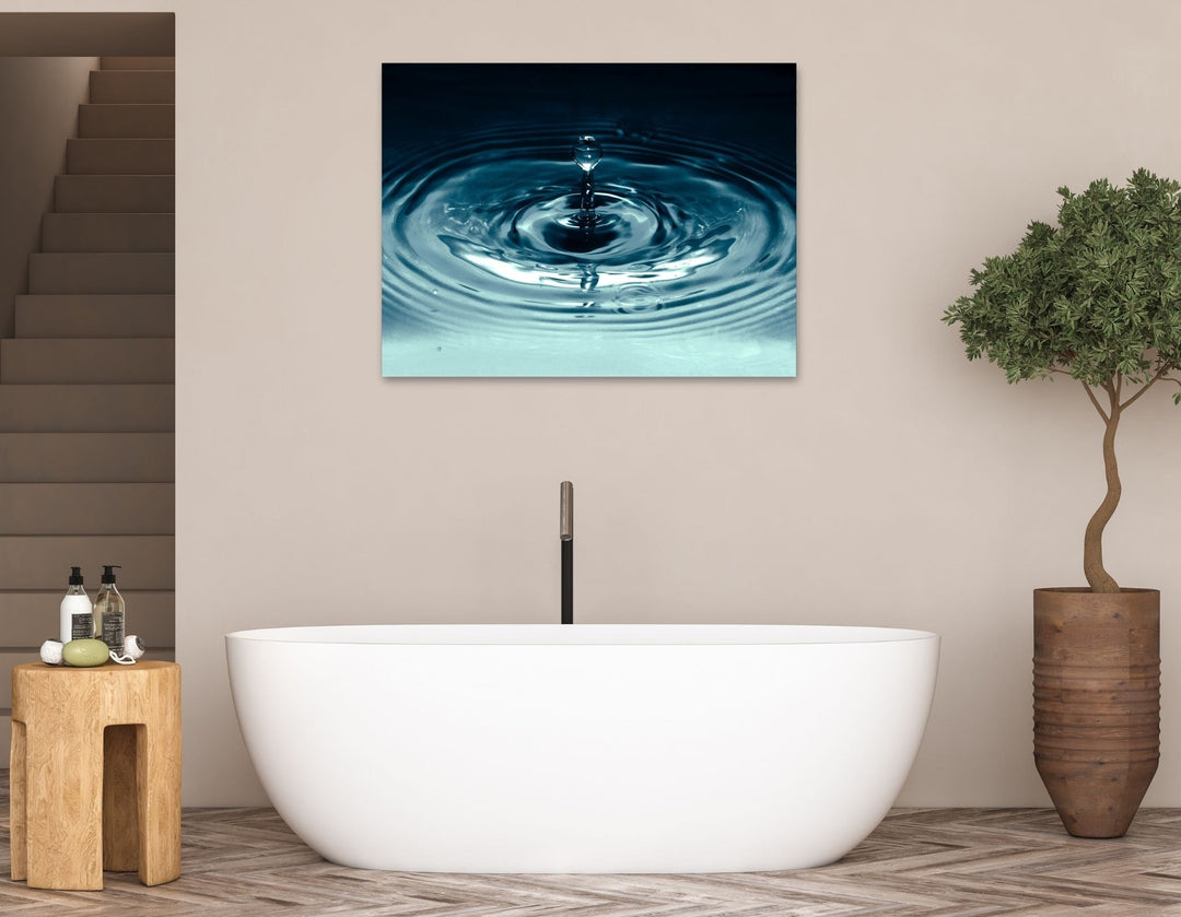 Serene Water - Modern Oasis Sensory Design & Art Studio - Canvas